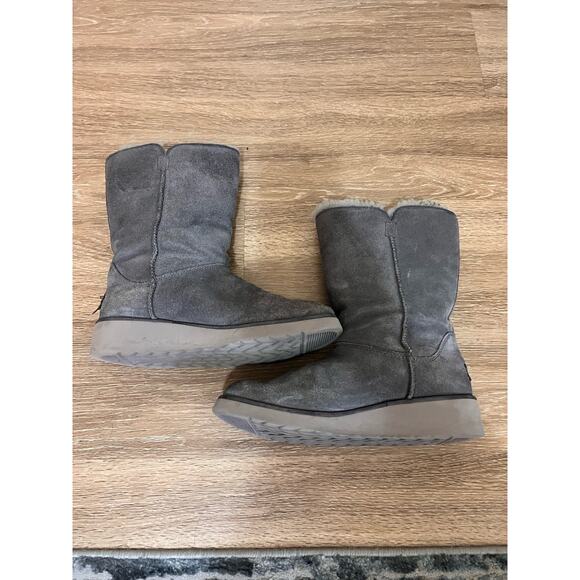 Koolaburra by UGG Gray Womens Boots Sz 7 - Picture 15 of 16